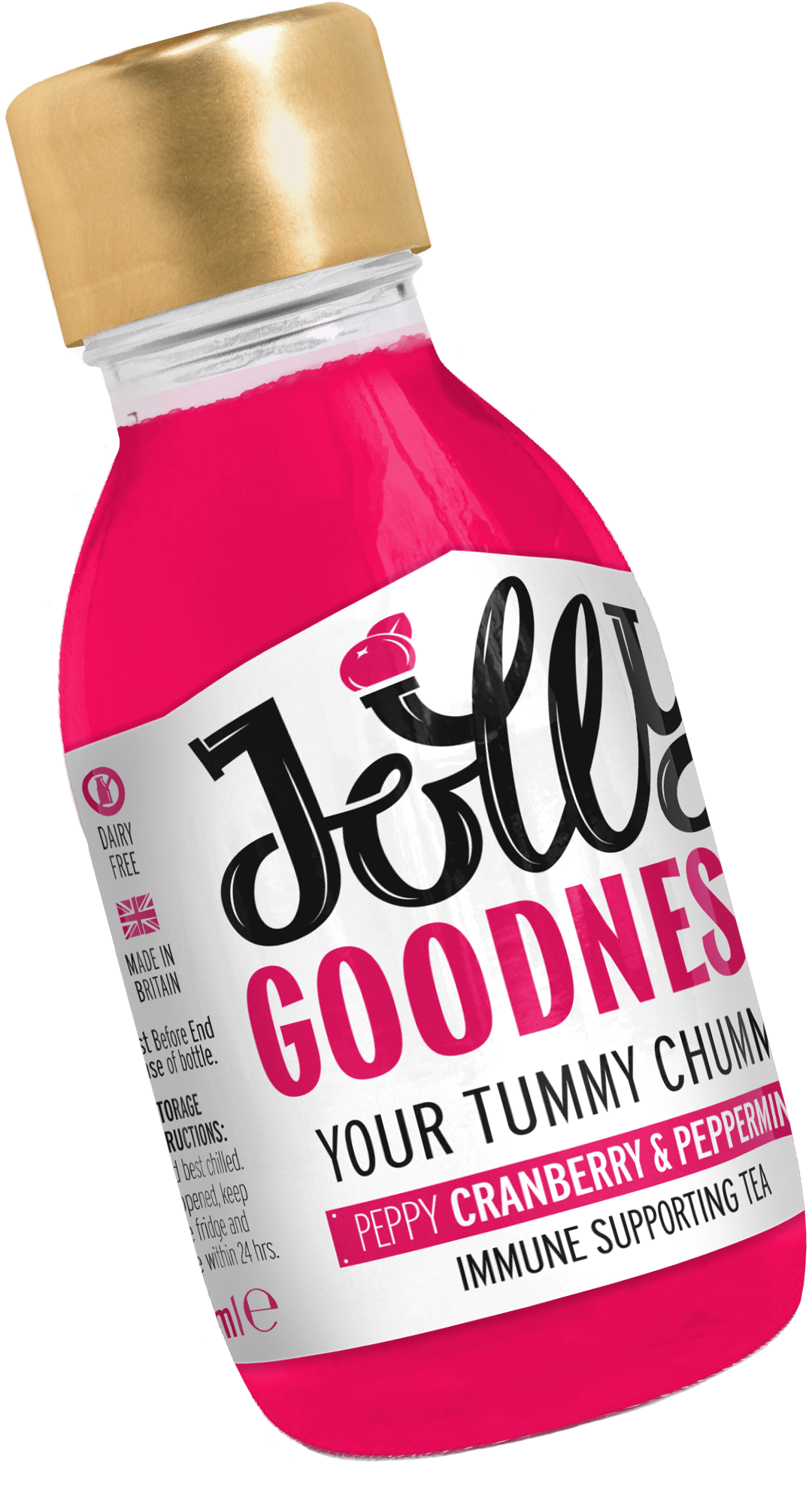 Jolly Goodness Peppy Cranberry & Peppermint Immune Supporting Tea - Your Tummy Chummy