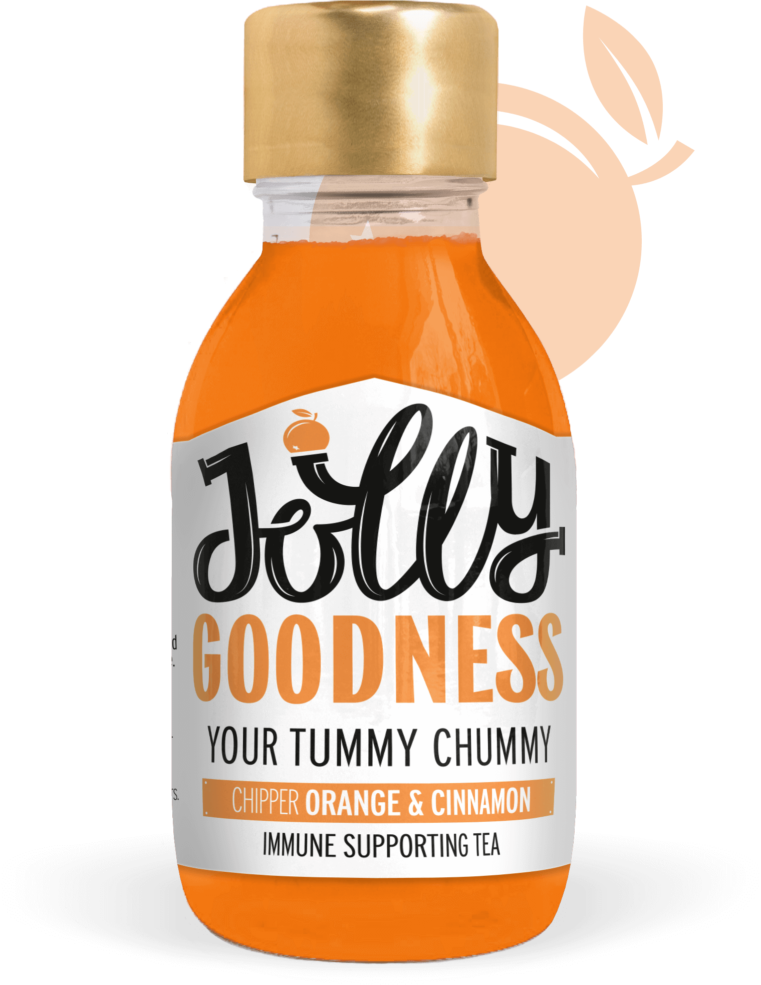Jolly Goodness Chipper Orange & Cinnamon Immune Supporting Tea - Your Tummy Chummy